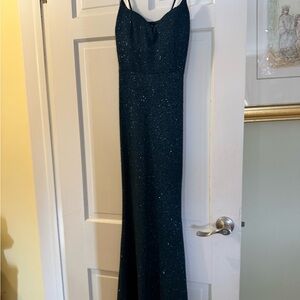 Windsor Black Sparkle Maxi Dress